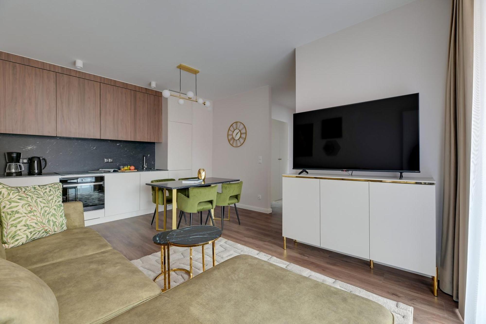 Scala 60F City Center Premium Apartments With Parking By Lion Apartments Gdańsk Eksteriør billede