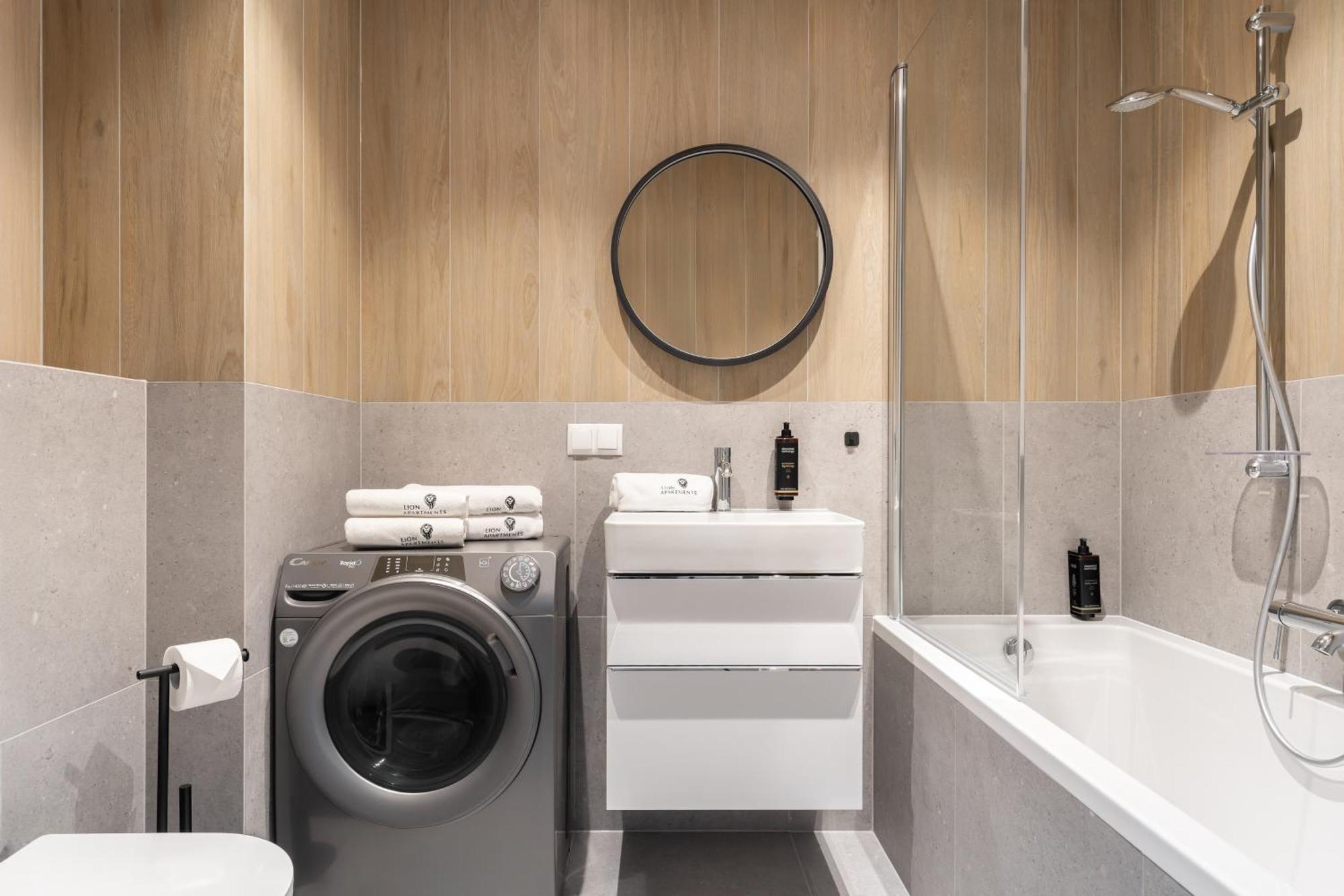 Scala 60F City Center Premium Apartments With Parking By Lion Apartments Gdańsk Eksteriør billede