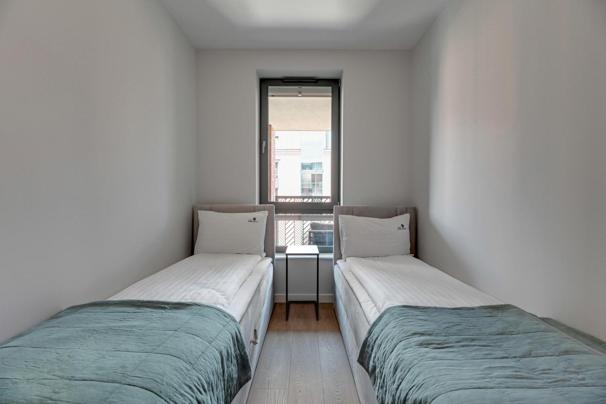 Scala 60F City Center Premium Apartments With Parking By Lion Apartments Gdańsk Eksteriør billede