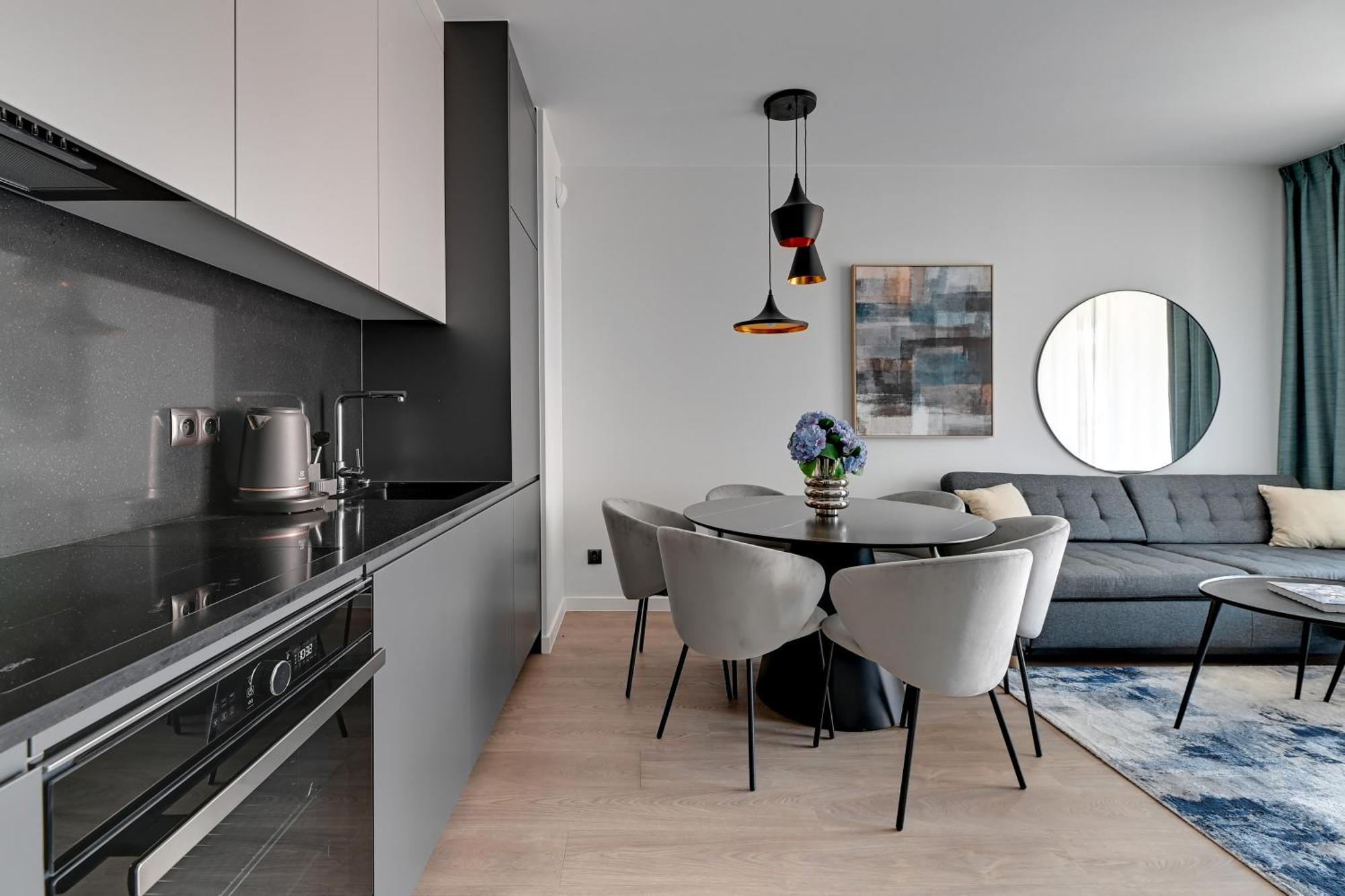Scala 60F City Center Premium Apartments With Parking By Lion Apartments Gdańsk Eksteriør billede