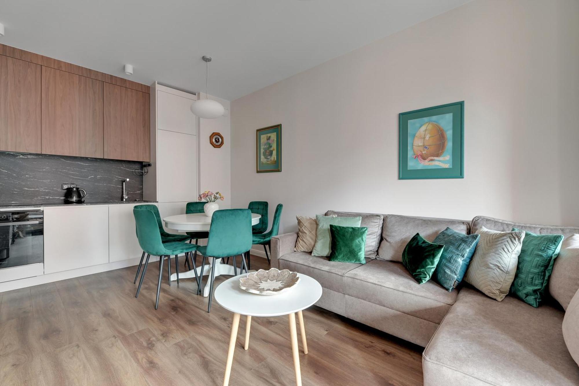 Scala 60F City Center Premium Apartments With Parking By Lion Apartments Gdańsk Eksteriør billede